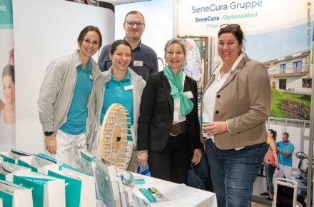 Teilnahme der niederösterreichischen OptimaMed-Einrichtungen an den NÖ Pflege + Reha-Tagen