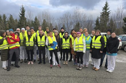 Evakuierungsübung im OptimaMed Rehabilitationszentrum Raxblick